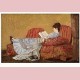 Young lady reading